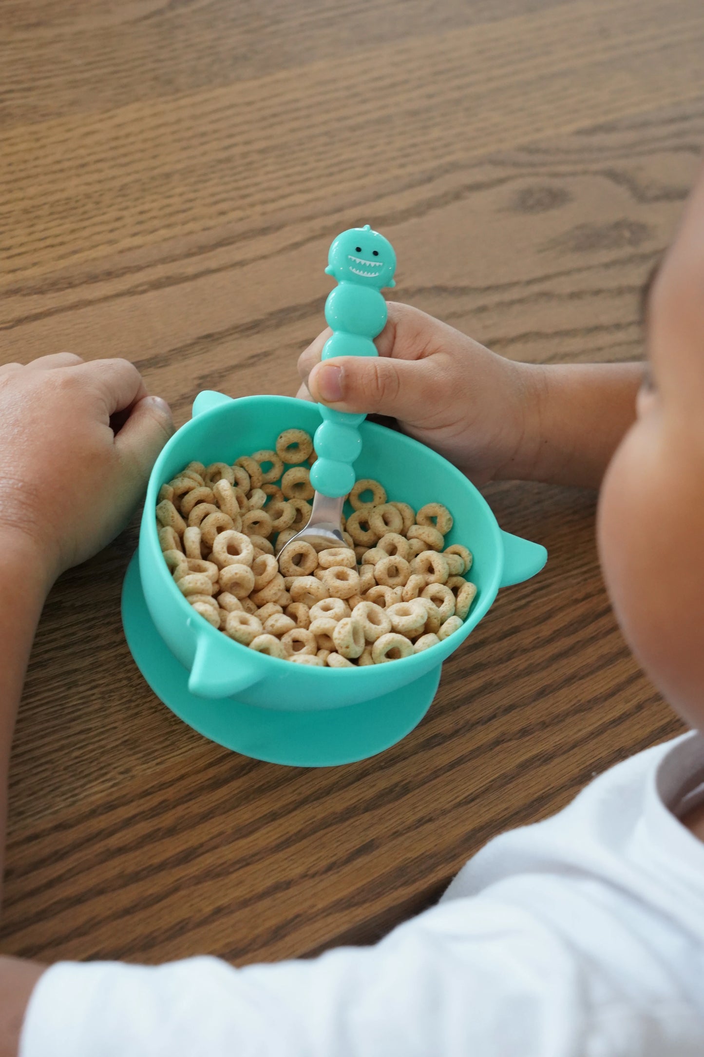 Pack de 2 Bowls de Silicona con Ventosa - Tiburón